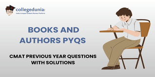 CMAT PYQs for Books and Authors with Solutions: Practice CMAT Previous Year Questions